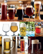 Bierglas, Glasbierkrüge, Glaskrüge, Glassseidel