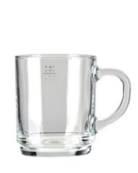 Becher Glasmug BOSTEN BOCK mit CE-Füllstrich, CE-Eiche 0,20l