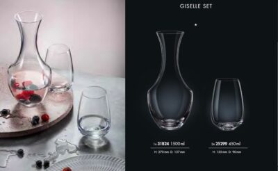 Wasser Set Praemien Set GISELLE 3teilig