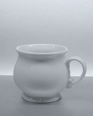 Bild 1: kleiner Kugelbecher Kugeltase BAVARIA 0,25l