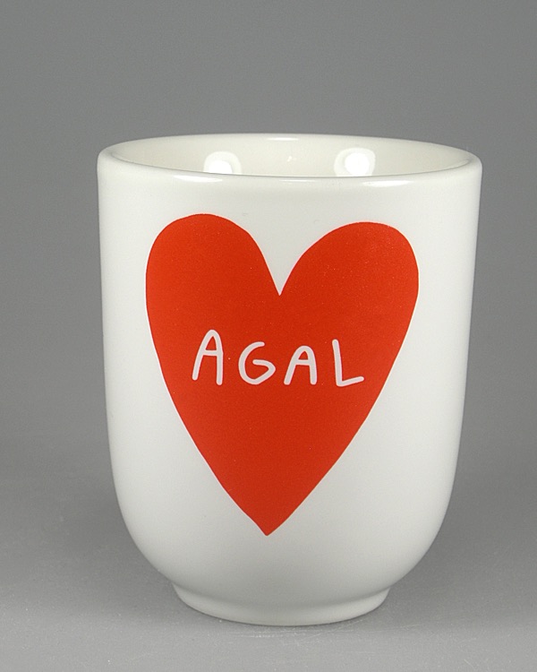 Becher GAYA 30cl henkellos matt weiss