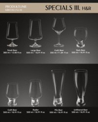 Übersicht Produktlinie Spezial III Biergläser HoReCa Gastronomie