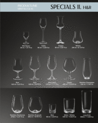 Special II Produktlinie Kristallglas Übersicht